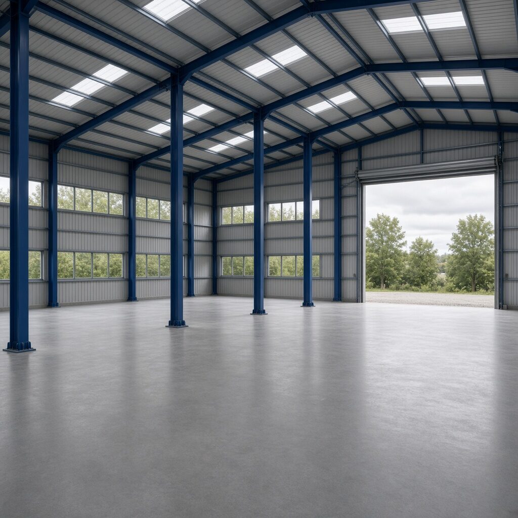 Industriehalle nach Maß: Materialien und Bauweise – IGCP GmbH